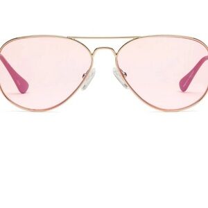 Rose colored aviators  🤓 polished gold frames
